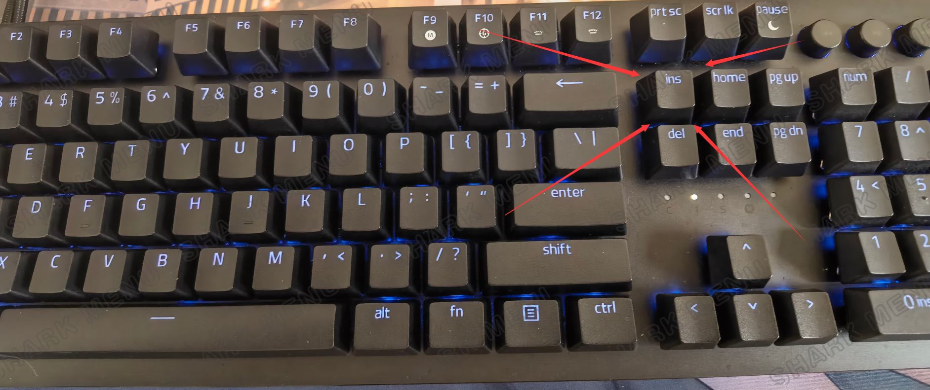 菜单操作示意图