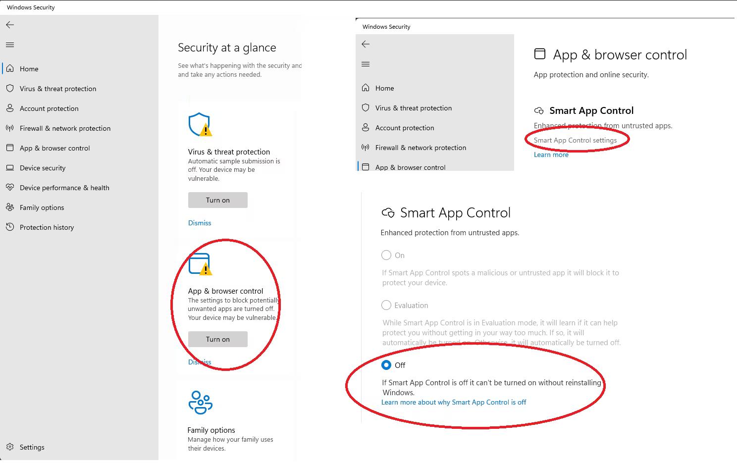 杀毒设置示意图