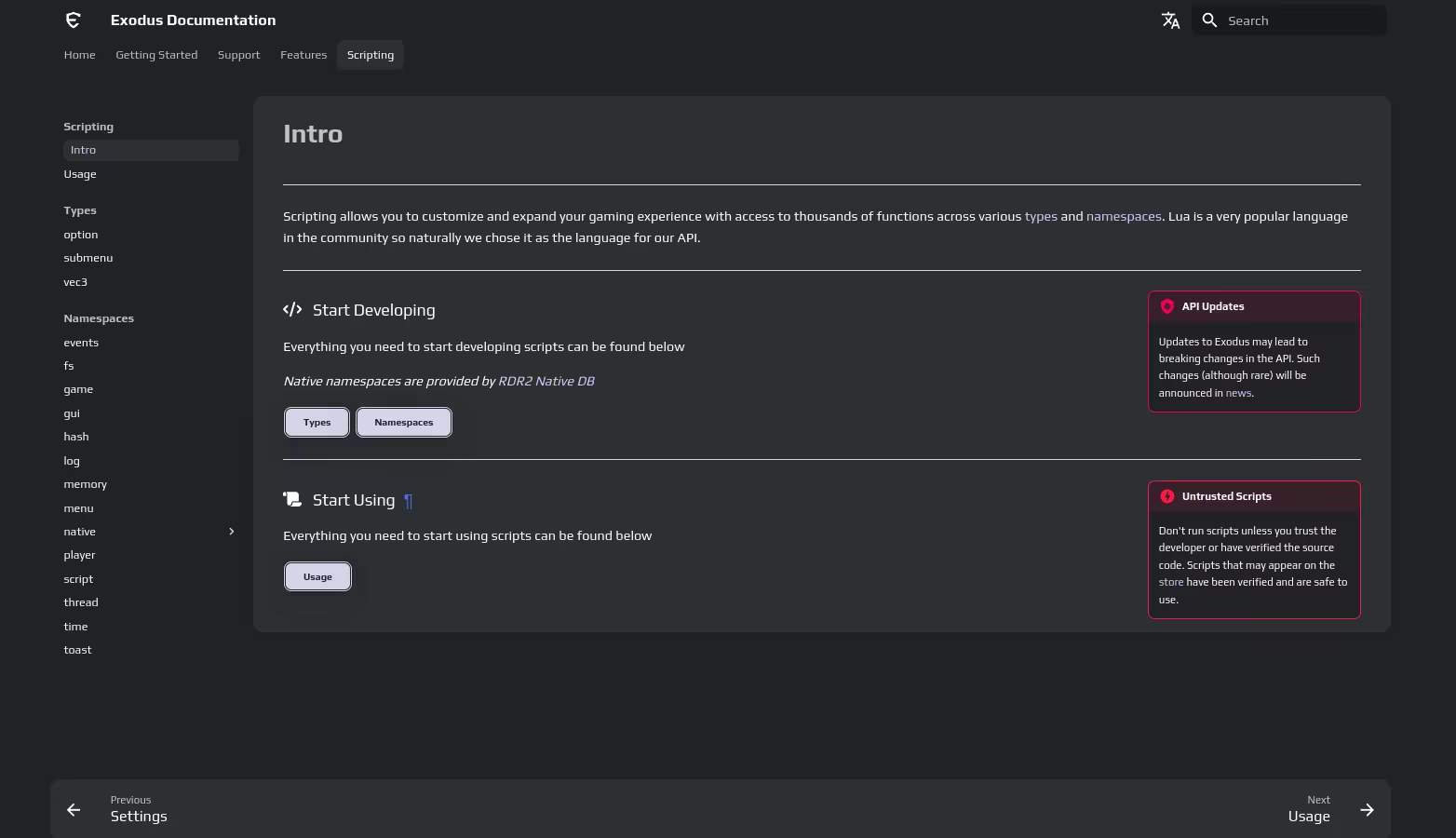 Lua API